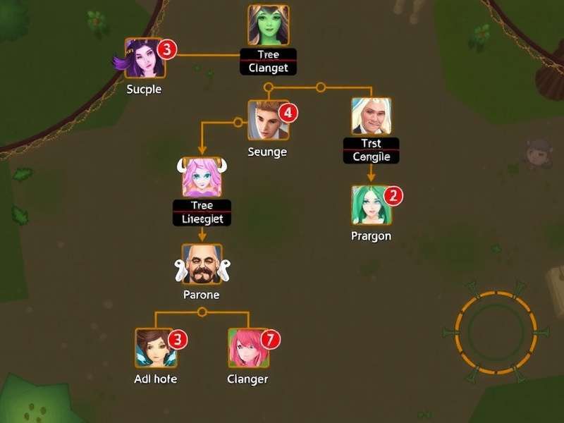 Hero skill customization in Anise Legends Anise Legends Hero Ability Tree